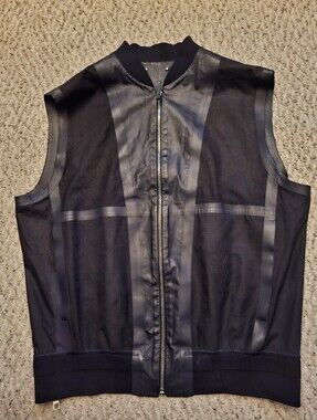Louis Vuitton Reversible Leather/silk Vest